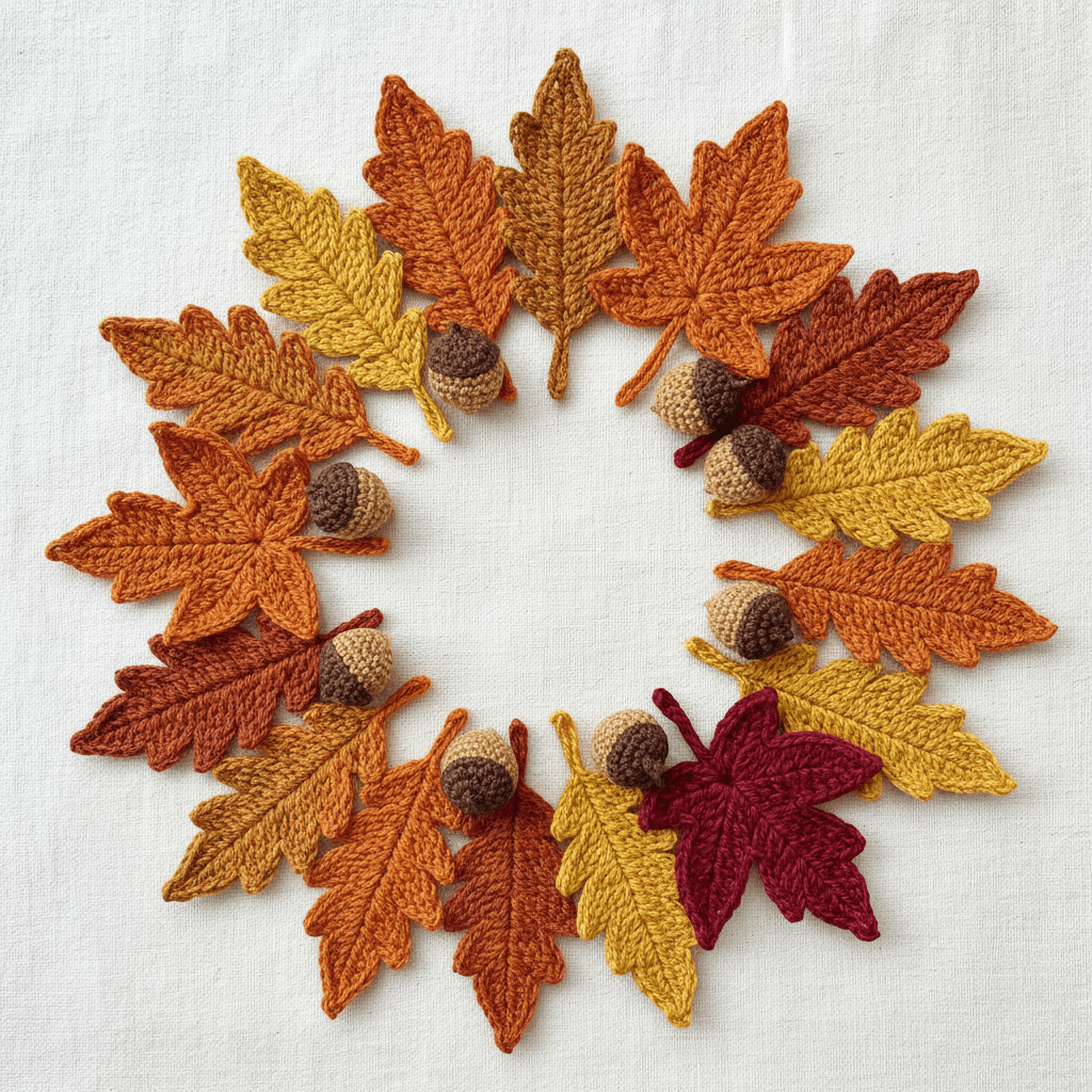 Autumn Leaves Pattern Set